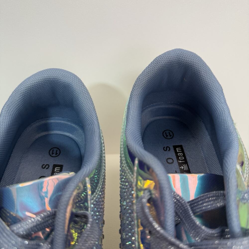 Belos Memory Foam Glitter Sparkly Lightweight Lace Up Women’s Size 11 - Picture 7 of 12